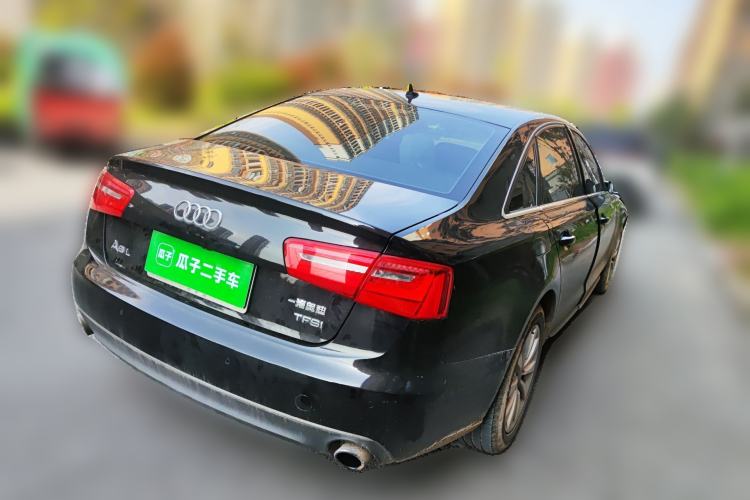 Used Audi A6L 2014 TFSI Standard Model Rear Right 45 Deg