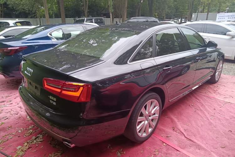 Used Audi A6L 2014 TFSI Standard Model Rear Right 45 Deg