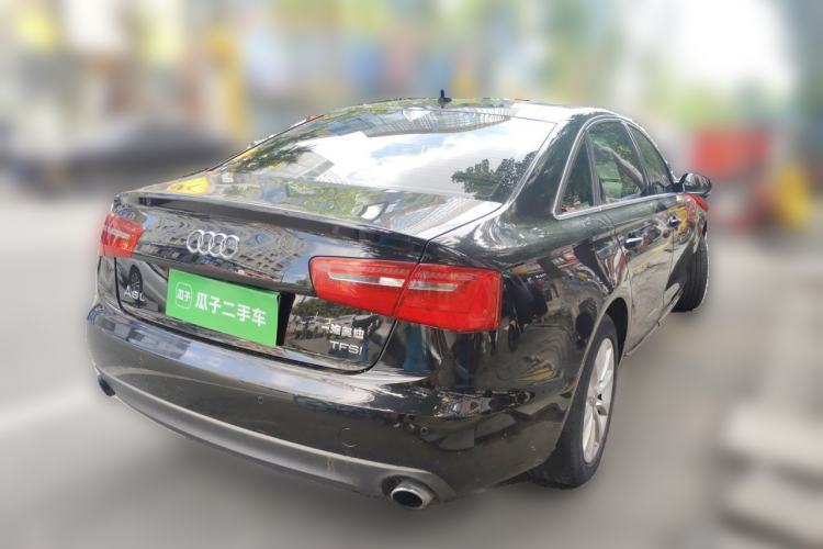 Used Audi A6L 2014 TFSI Standard Model Rear Right 45 Deg