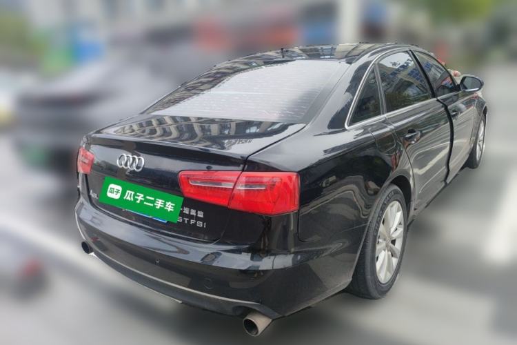 Used Audi A6L 2014 TFSI Standard Model Rear Right 45 Deg