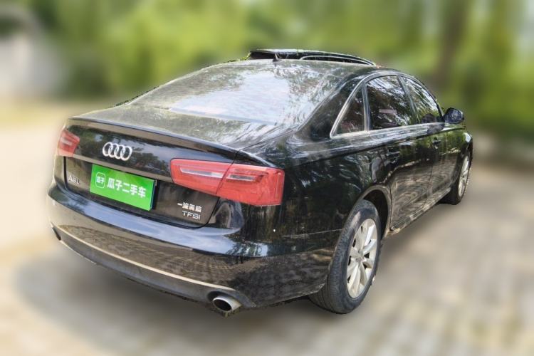 Used Audi A6L 2014 TFSI Standard Model Rear Right 45 Deg