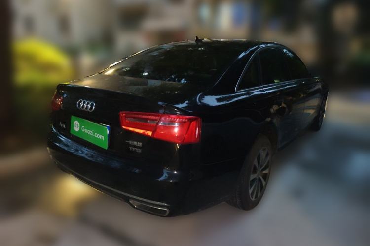 Used Audi A6L 2014 TFSI Standard Model Rear Right 45 Deg
