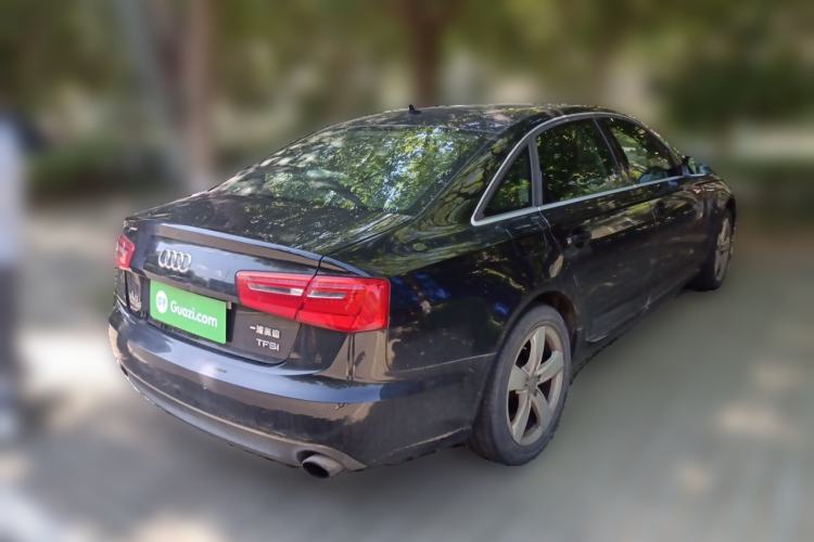 Used Audi A6L 2014 TFSI Standard Model Rear Right 45 Deg