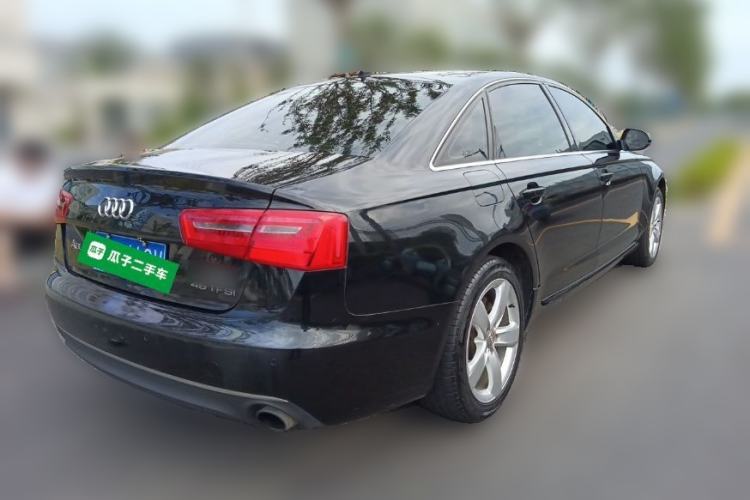 Used Audi A6L 2014 TFSI Standard Model Rear Right 45 Deg