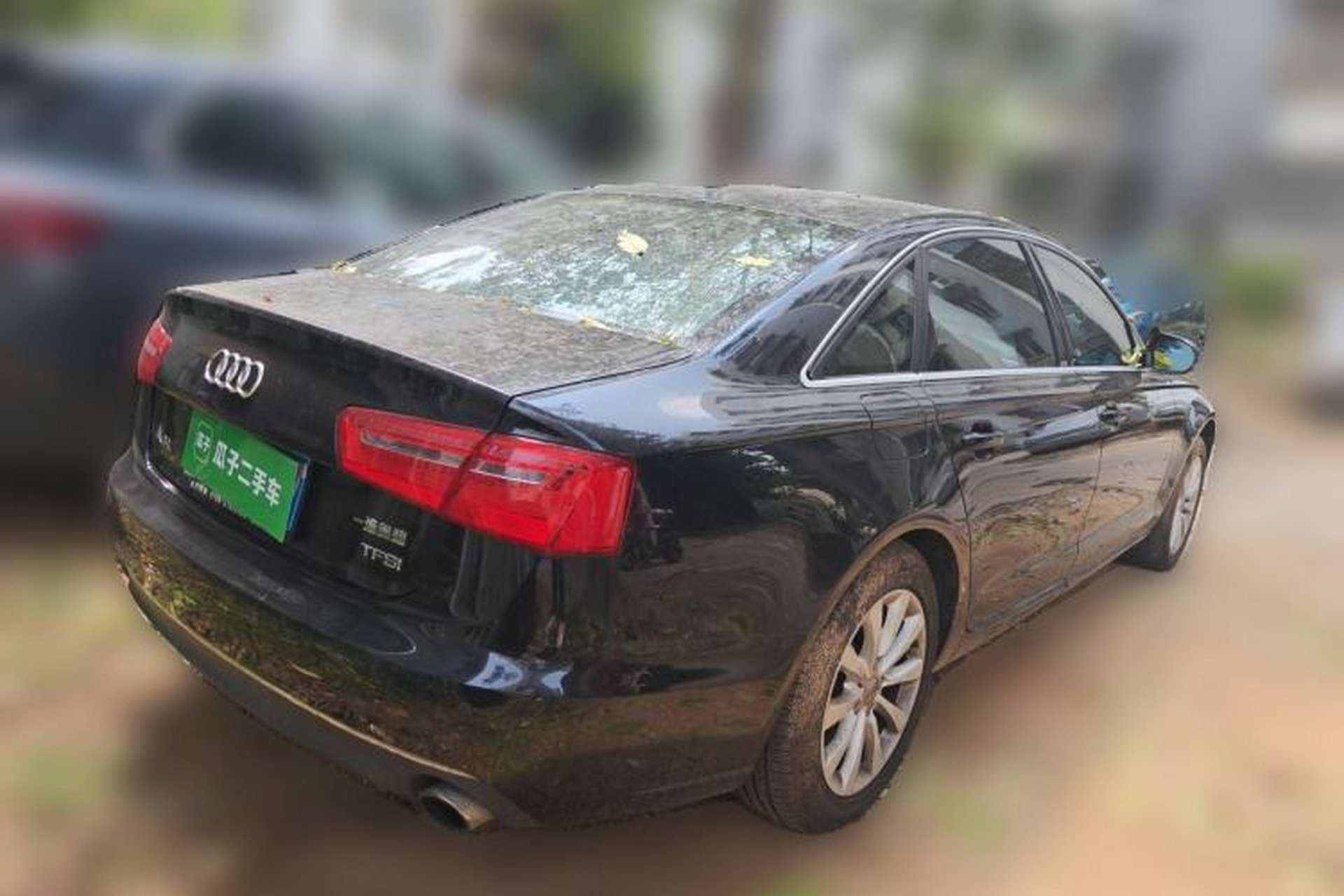 Used Audi A6L 2014 TFSI Standard Model Rear Right 45 Deg