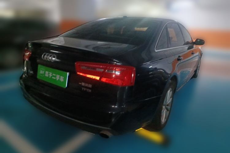 Used Audi A6L 2014 TFSI Standard Model Rear Right 45 Deg
