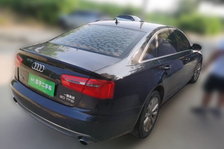 Used Audi A6L 2014 TFSI Standard Model Rear Right 45 Deg