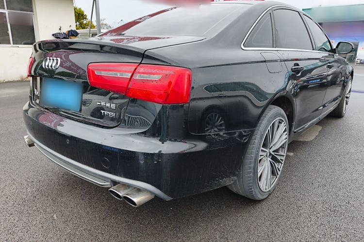 Used Audi A6L 2014 TFSI Standard Model Rear Right 45 Deg