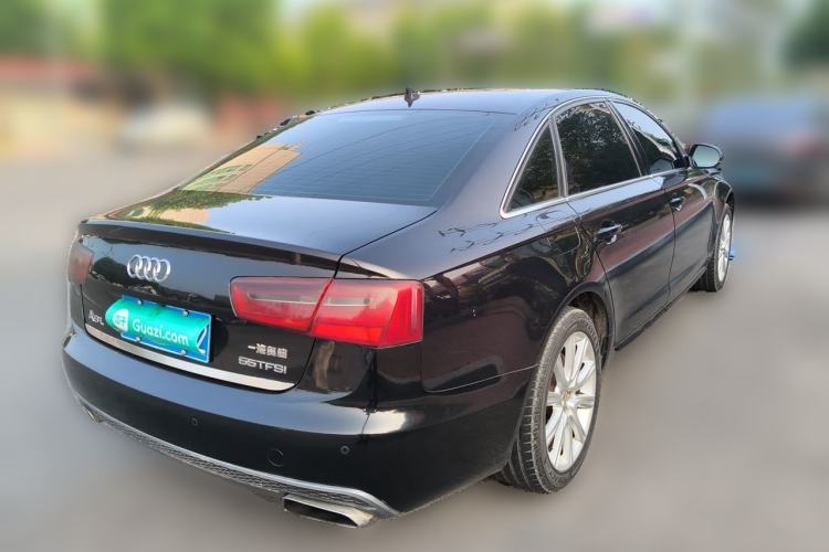 Used Audi A6L 2014 TFSI Standard Model Rear Right 45 Deg