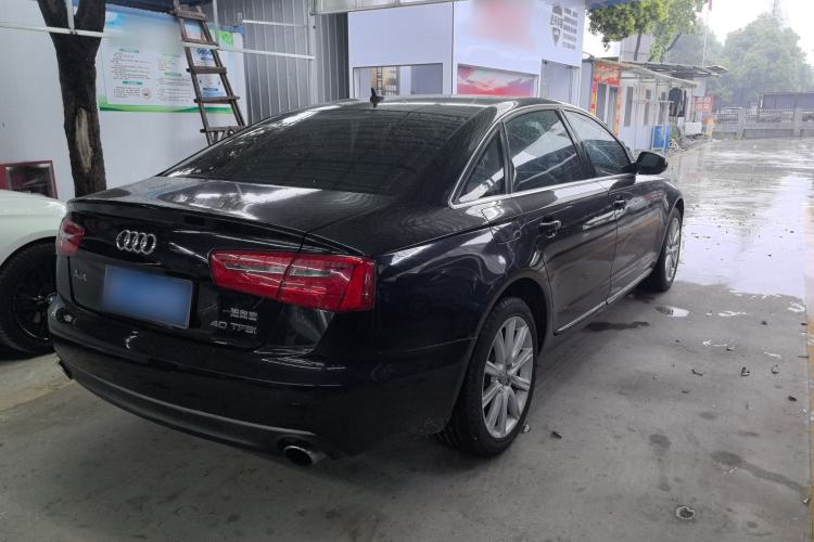 Used Audi A6L 2014 TFSI Standard Model Rear Right 45 Deg