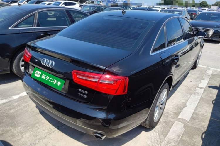 Used Audi A6L 2014 TFSI Standard Model Rear Right 45 Deg