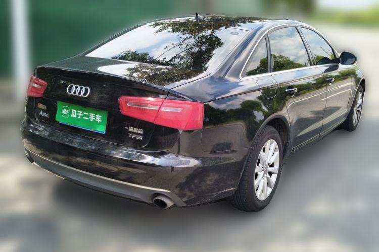 Used Audi A6L 2014 TFSI Standard Model Rear Right 45 Deg