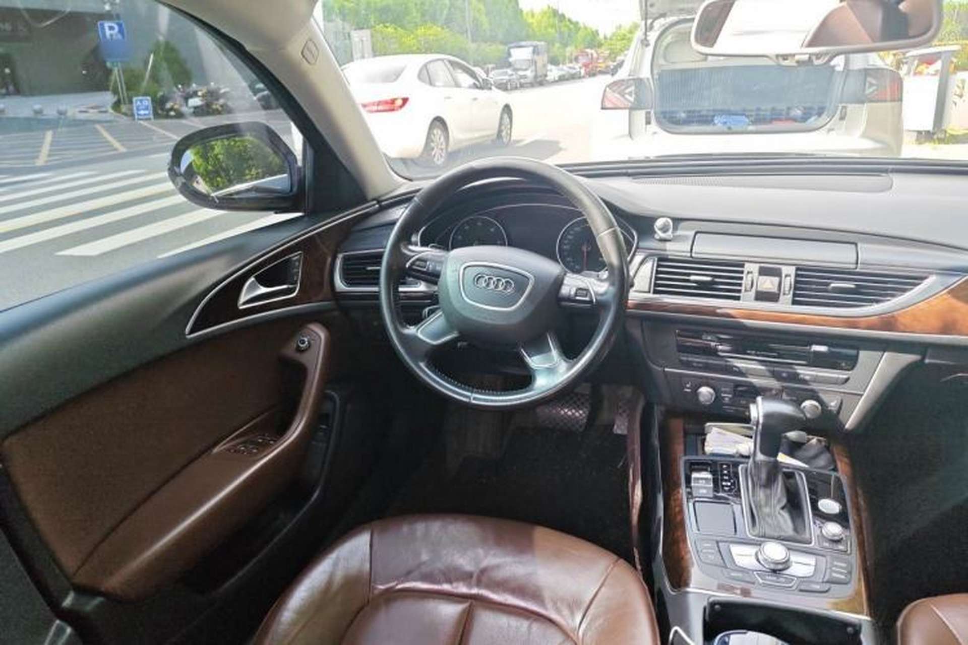 Used Audi A6L 2014 30 FSI Comfort Model Steering Wheel