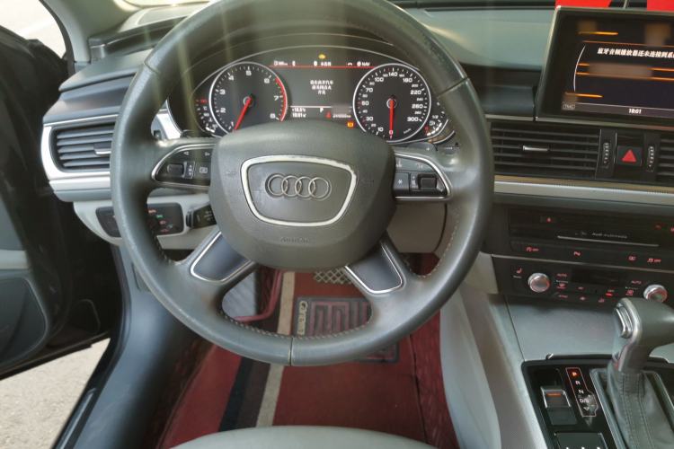 Used Audi A6L 2014 TFSI Comfort Model Steering Wheel