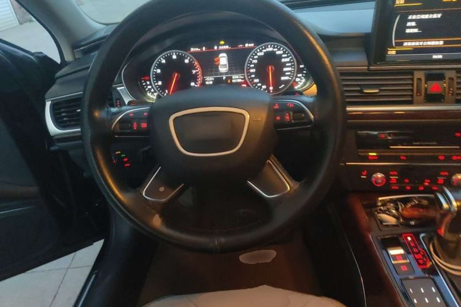 Used Audi A6L 2014 30 FSI Comfort Model Steering Wheel