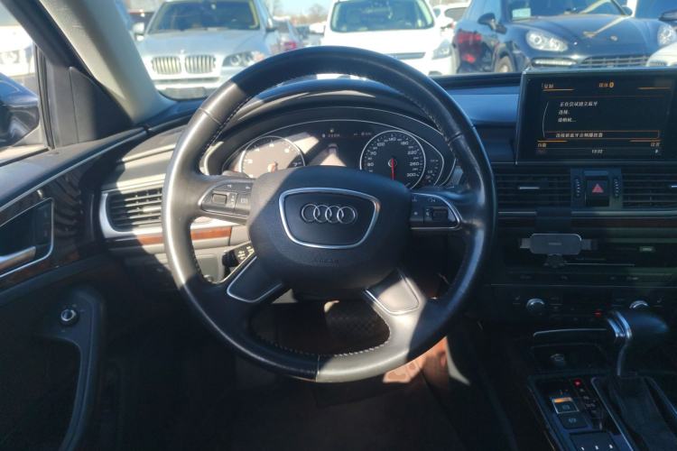 Used Audi A6L 2014 TFSI Comfort Model Steering Wheel