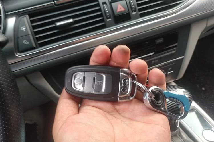 Used Audi A6L 2014 30 FSI Technology Model Vehicle Key