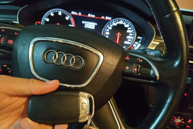 Used Audi A6L 2014 TFSI Standard Model Vehicle Key