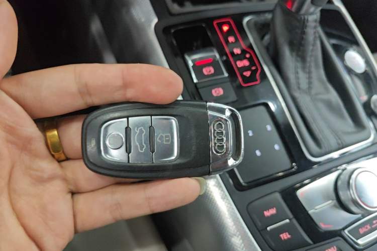Used Audi A6L 2014 TFSI Standard Model Vehicle Key