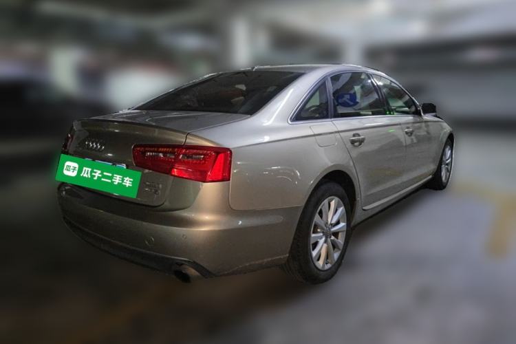 Used Audi A6L 2014 TFSI Standard Model Rear Right 45 Deg