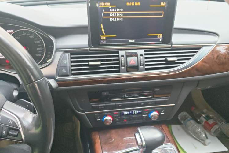 Used Audi A6L 2014 30 FSI Comfort Model Audio And AC Panel