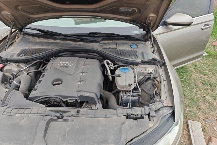 Used Audi A6L 2014 TFSI Standard Model Engine Bay Left
