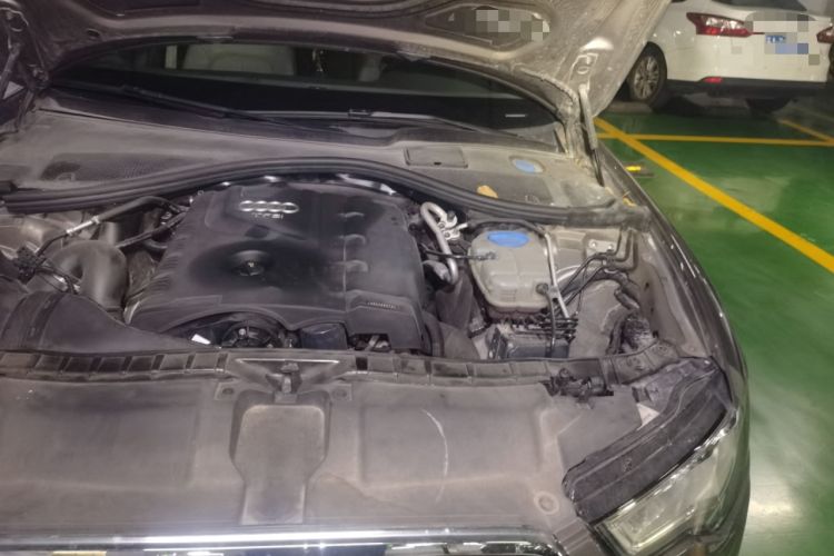 Used Audi A6L 2014 TFSI Standard Model Engine Bay Left