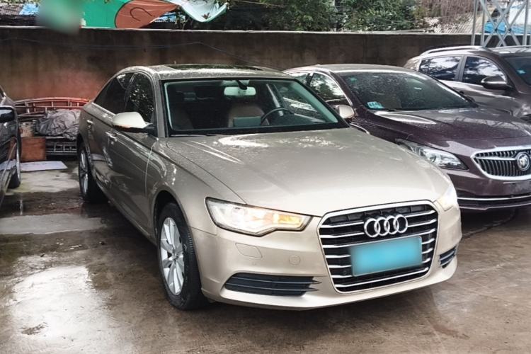 Used Audi A6L 2014 TFSI Comfort Model Front Right 45 Deg