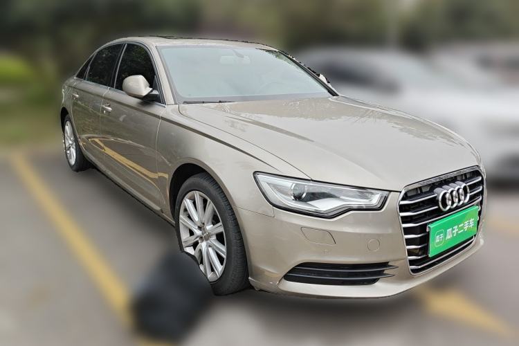 Used Audi A6L 2014 TFSI Standard Model Front Right 45 Deg