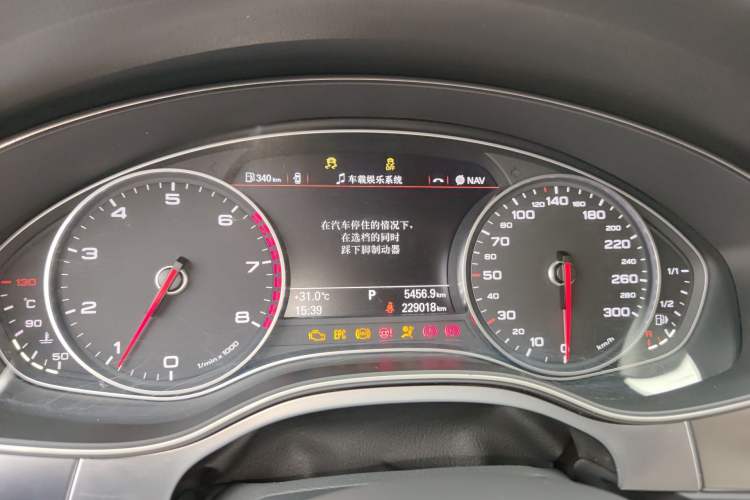 Used Audi A6L 2014 TFSI Standard Model Instrument Cluster