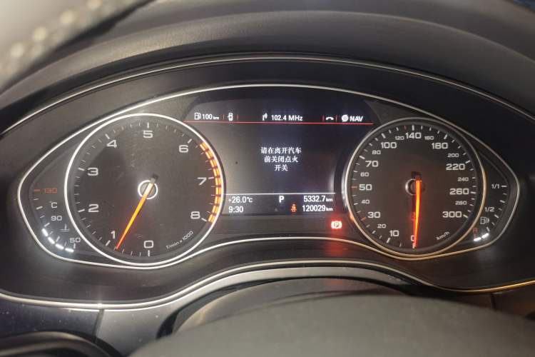 Used Audi A6L 2014 TFSI Standard Model Instrument Cluster