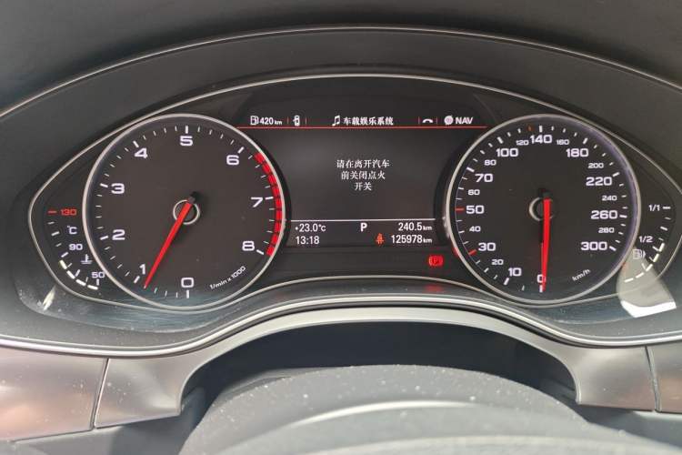 Used Audi A6L 2014 TFSI Standard Model Instrument Cluster