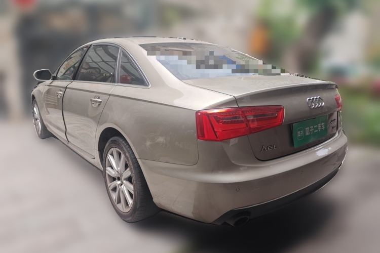 Used Audi A6L 2014 TFSI Standard Model Rear Left 45 Deg