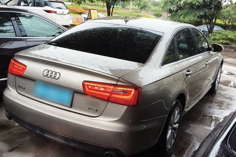 Used Audi A6L 2014 TFSI Comfort Model Rear Right 45 Deg