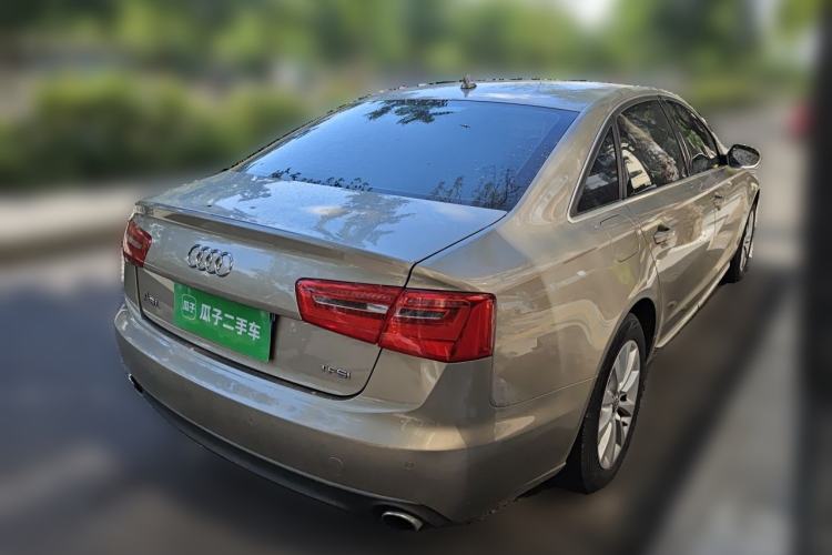 Used Audi A6L 2014 TFSI Standard Model Rear Right 45 Deg