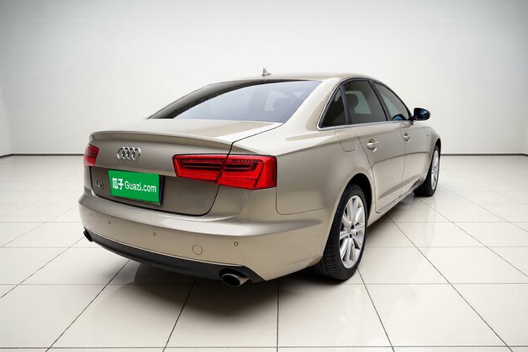 Used Audi A6L 2014 TFSI Standard Model Rear Right 45 Deg