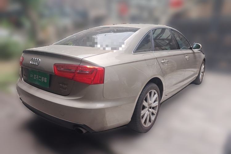 Used Audi A6L 2014 TFSI Standard Model Rear Right 45 Deg
