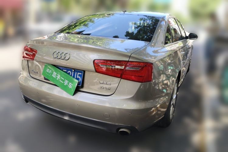Used Audi A6L 2014 TFSI Standard Model Rear Right 45 Deg