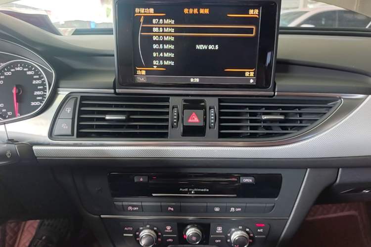 Used Audi A6L 2014 TFSI Standard Model Audio And AC Panel
