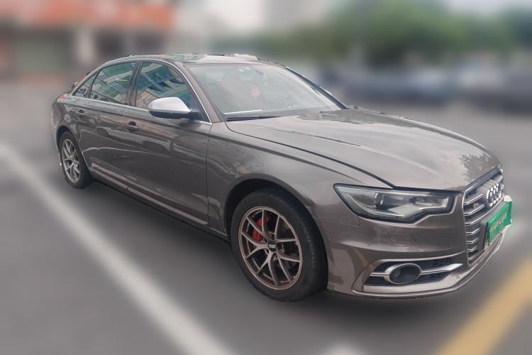Used Audi A6L 2014 TFSI Standard Model Front Right 45 Deg