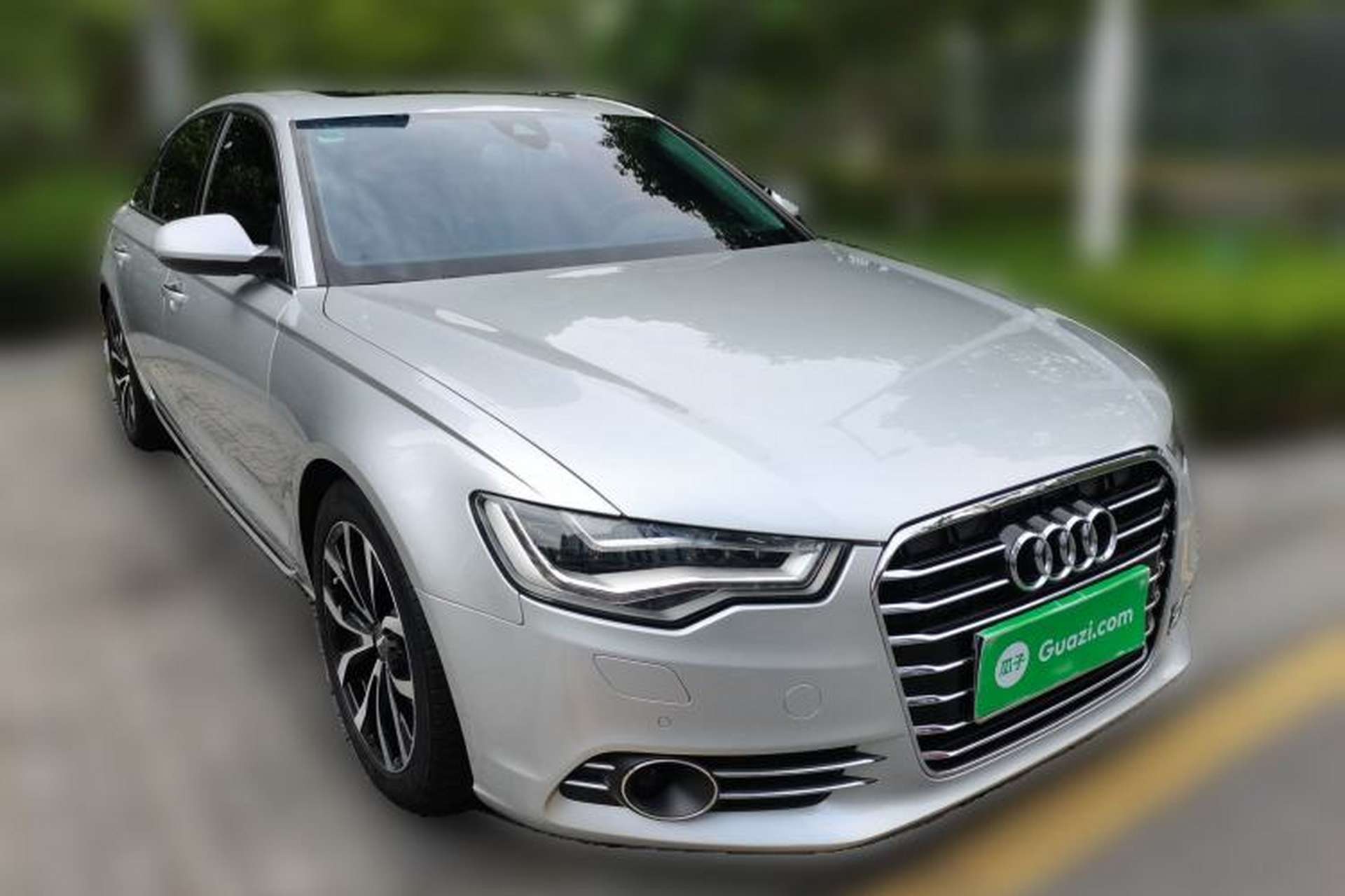 Used Audi A6L 2014 50 TFSI quattro Luxury Model Front Right 45 Deg