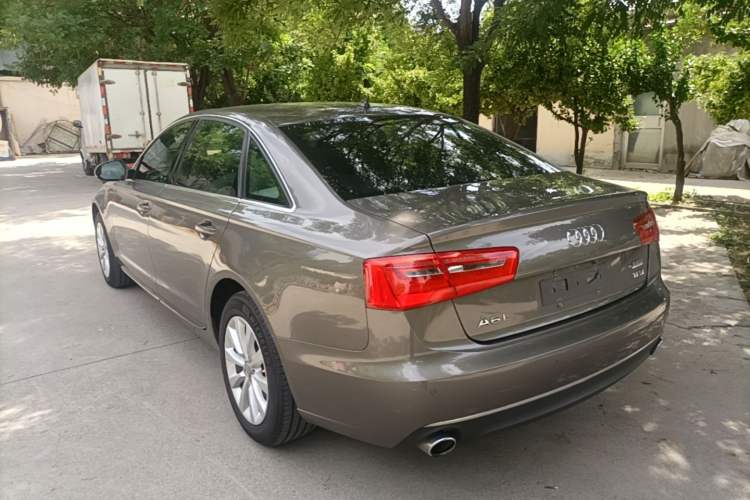 Used Audi A6L 2014 TFSI Standard Model Rear Left 45 Deg