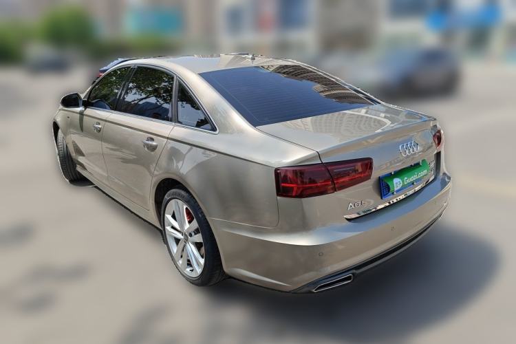Used Audi A6L 2014 TFSI Standard Model Rear Left 45 Deg