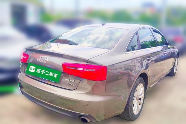 Used Audi A6L 2014 TFSI Standard Model Rear Right 45 Deg