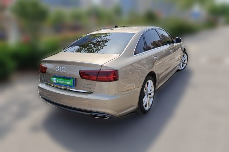 Used Audi A6L 2014 TFSI Standard Model Rear Right 45 Deg