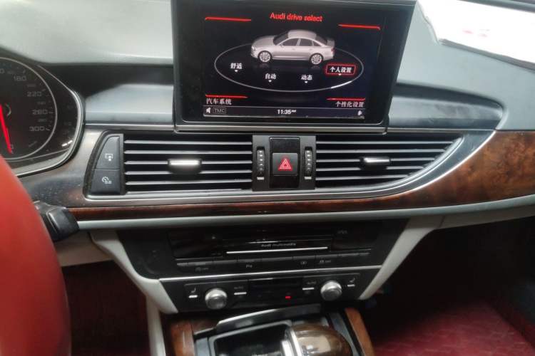 Used Audi A6L 2014 30 FSI Luxury Model Audio And AC Panel