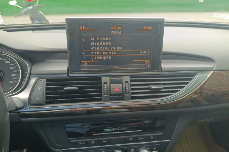 Used Audi A6L 2014 TFSI Standard Model Audio And AC Panel