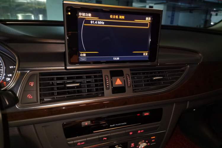 Used Audi A6L 2014 TFSI Standard Model Audio And AC Panel