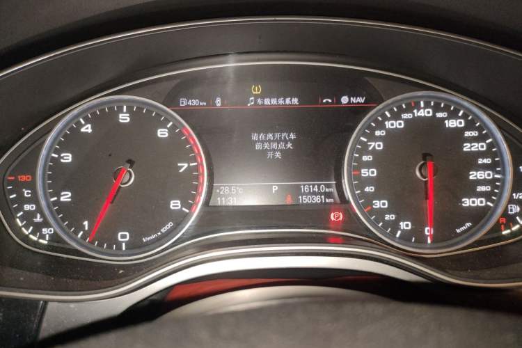 Used Audi A6L 2014 TFSI Standard Model Instrument Cluster