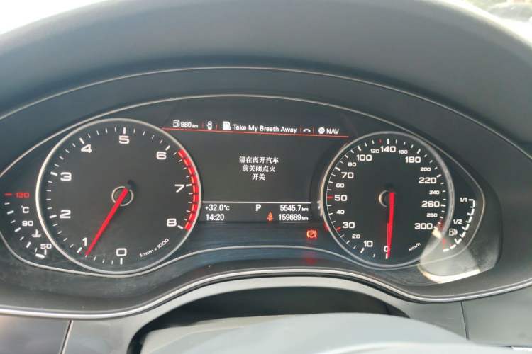Used Audi A6L 2014 TFSI Standard Model Instrument Cluster